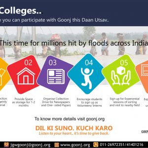 Dear College, This time for millions hit by floods across India