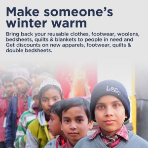 Big Bazaar joins GOONJ’s mission of reaching woollens to people this winter