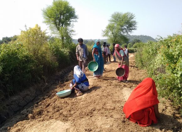 Community Initiative: Kharbari Villagers Unite to Repair Vital Roadway