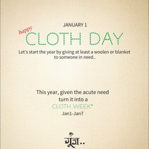 Happy Cloth day January 1