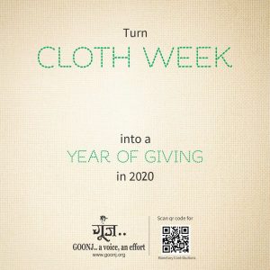 Turn Cloth Week into a year of giving 2020