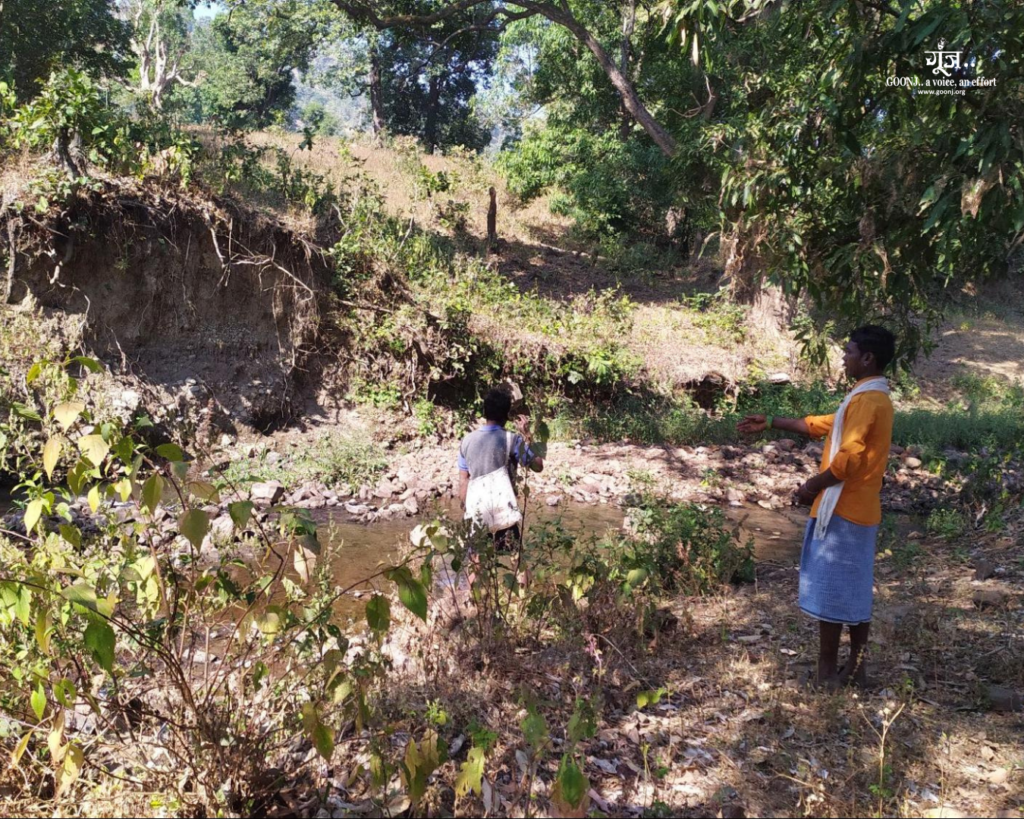The Water Source Before the Check Dam
