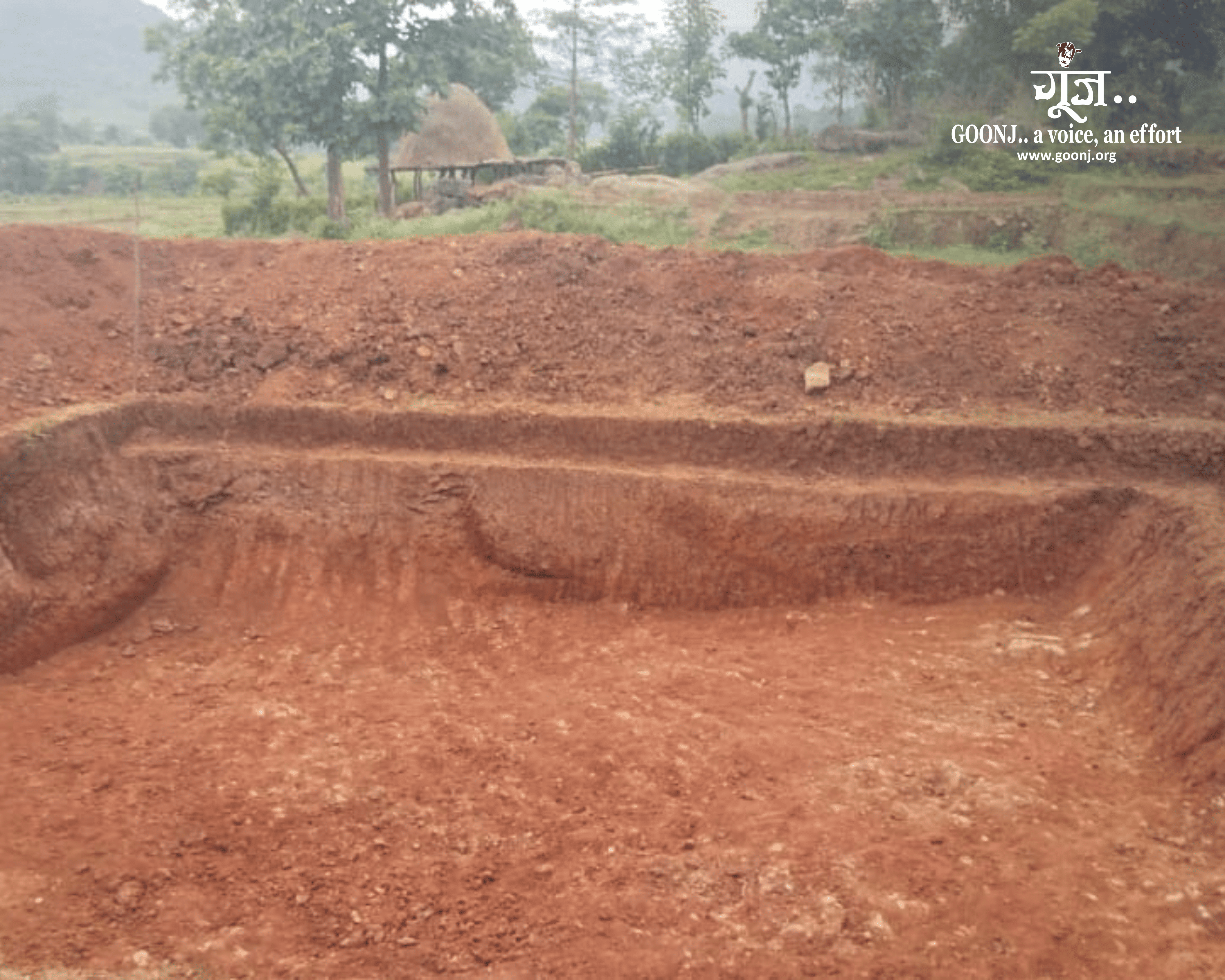 The new storage pond helps Galipadu farmers grow paddy more consistently.
